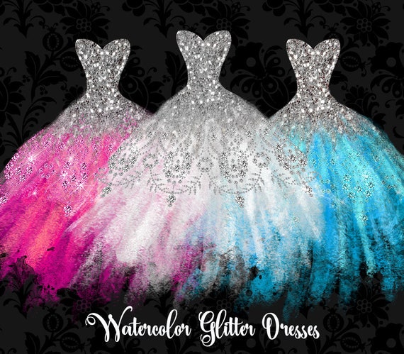 glitter princess dress