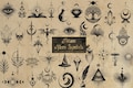 400+ Arcane Moon Symbols, Esoteric Illustrations, Occult PNG Images (Digital Download)