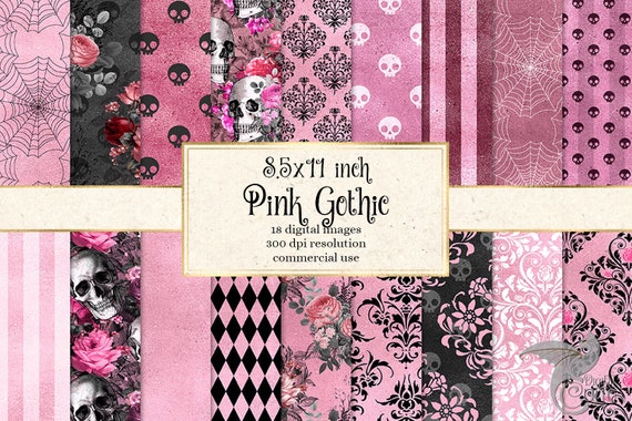Gothic Scrapbook Paper: 20 Double-Sided Sheets, 8.5 x 8.5 Inches. Vintage  and Gothic Victorian Scrapbook Paper, for Decoupage, Junk Journals, Mixed