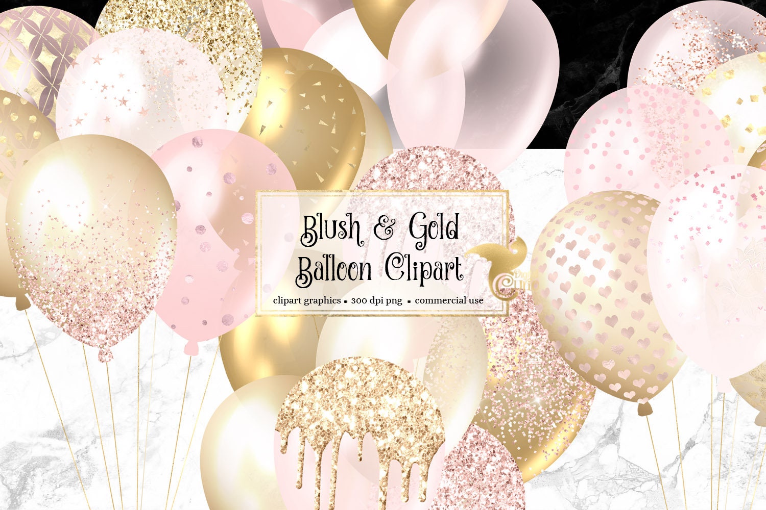 Pink Blush Gold Sparkle Confetti 3 Ring Binder, Zazzle