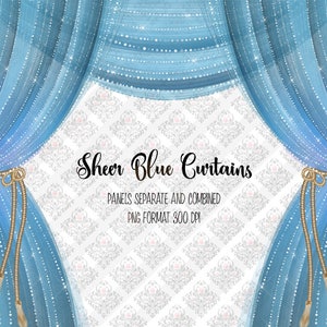 Imágenes Prediseñadas de cortinas azules transparentes, cortinas de diamantes, cortinas de escenario con brillo de diamantes, cortinas de teatro para invitaciones, pegatinas de planificador, archivo PNG