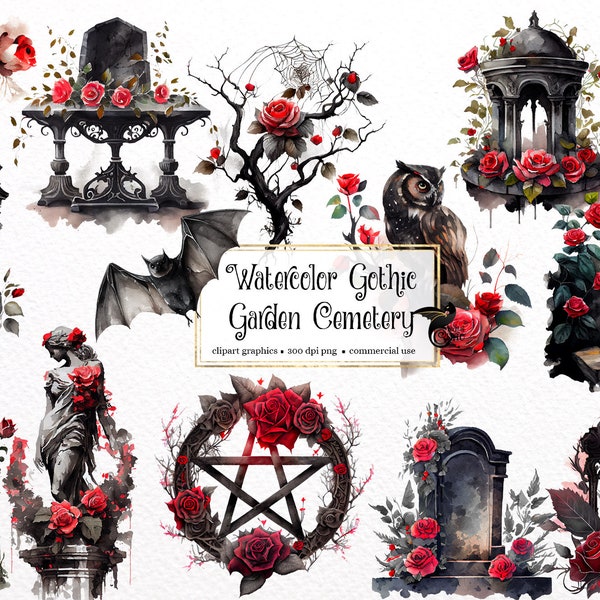 Gothic Cemetery - Etsy