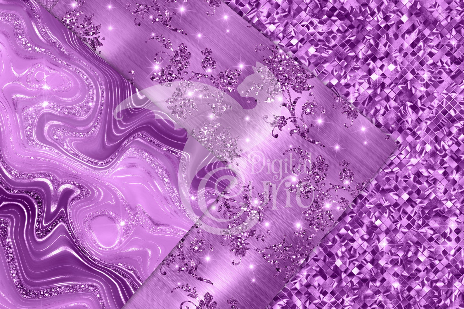 Allure Mini Texture Purple main image 1