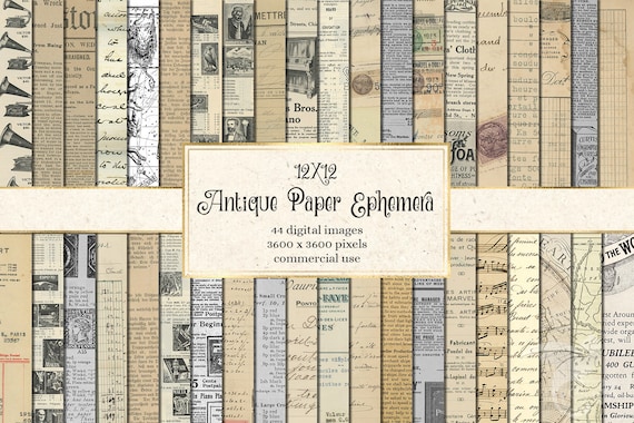 12 Old Paper Textures: (Free Ephemera)! - The Graphics Fairy