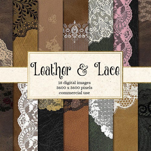 LEATHER DIGITAL PAPER Printable Papers Leathers Texture | Etsy