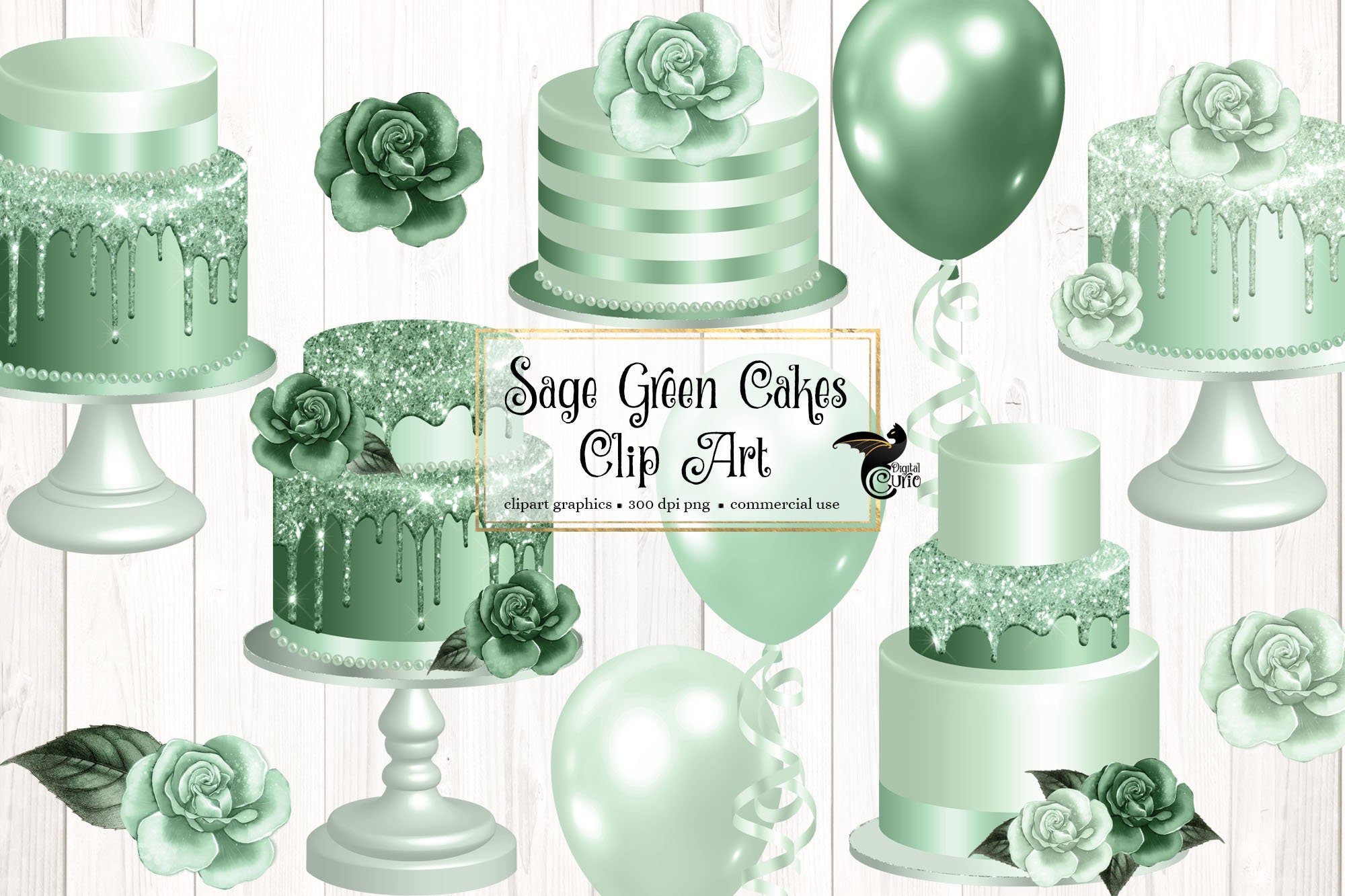 Sage Green Ribbon Cake — Eat Cake Be Merry