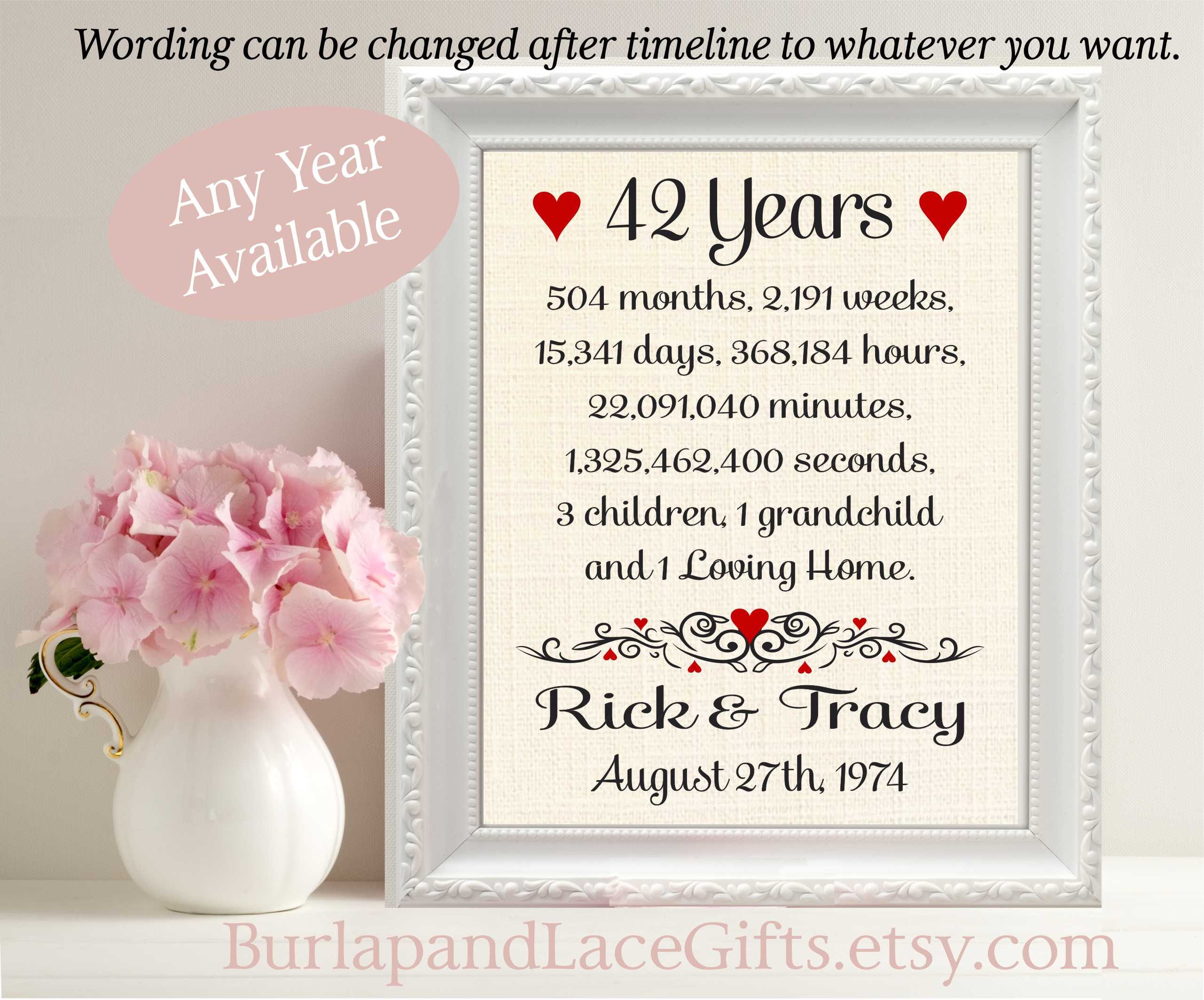 42-42nd-42nd-anniversary-42-years-together-years-months-etsy