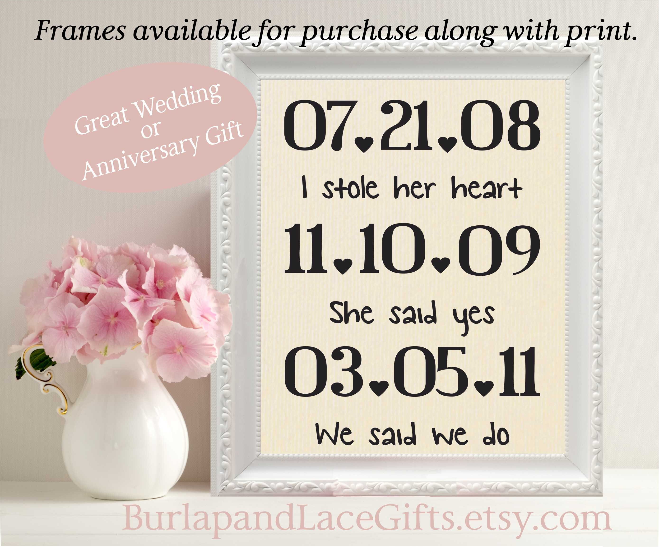 Linen Anniversary 4th Anniversary Gift to Wife Couples Gift Etsy