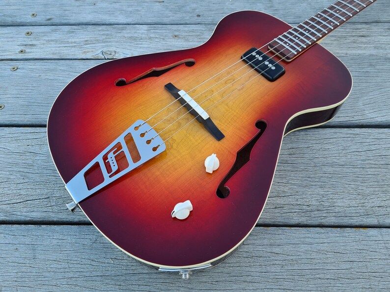 Jazzy Baritone Semihollow Body Electric Ukulele. 19 Etsy