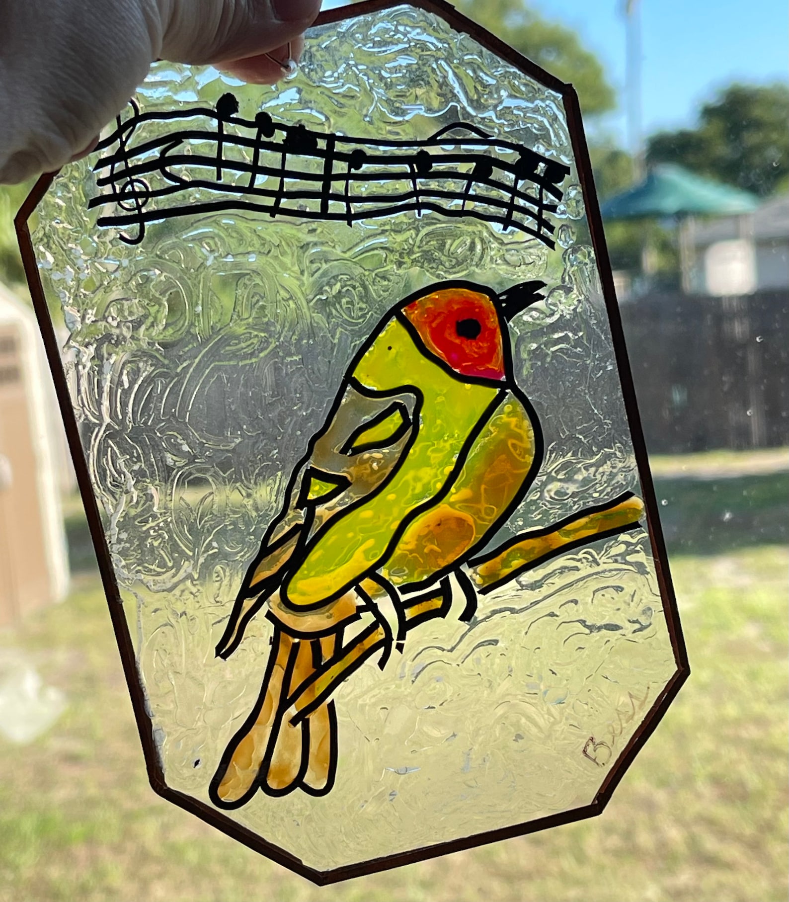 Vintage SUNCATCHER Pair Lot of 2 Sun Catcher Stained Glass Etsy