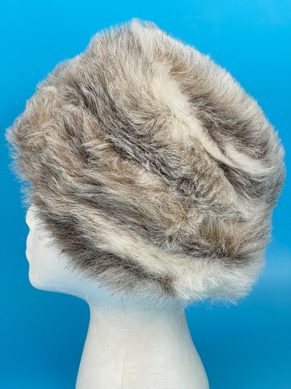VTG Sears Fashion Faux Fur Hat Women 
