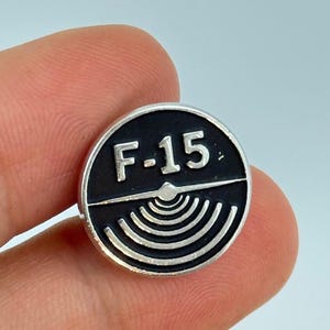 McDonnell Douglas F-15 Eagle Pin Cold War Era Aviation Military USAF Defense