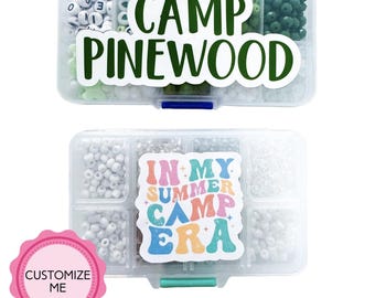Summer Camp Customizable DIY Bracelet Kit