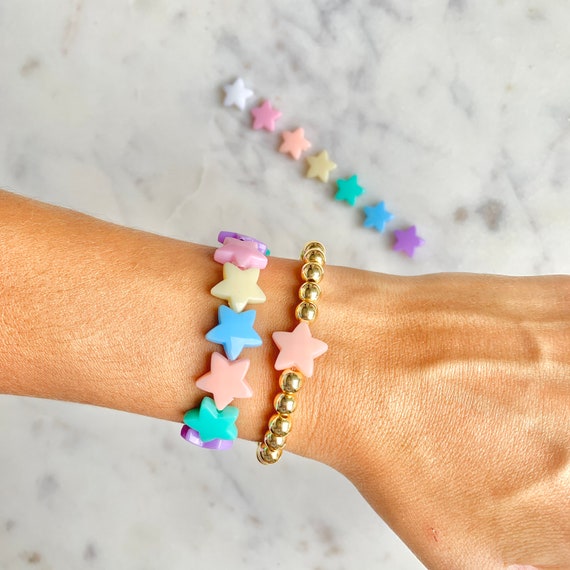 Pastel on sale bead bracelet