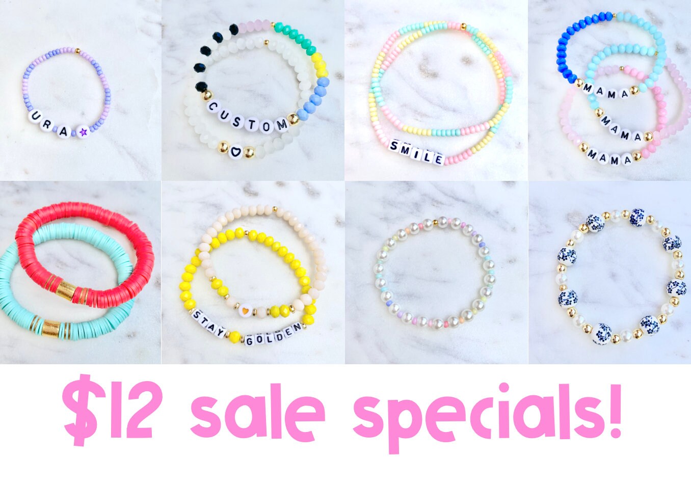 Sale Beaded Bracelet Specials!