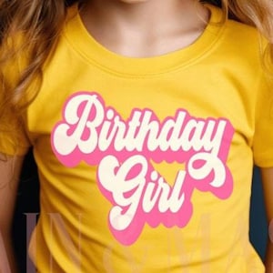 Groovy Geburtstagskind Shirt, Retro Geburtstagskind Shirt, Mädchen Geburtstag Outfit, Mädchen Geburtstag Shirt, Kleinkind Mädchen Geburtstag, Teen Geburtstag T-Shirt