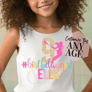 Girls Lacrosse Birthday Shirt, Birthday Tank Top, Girls Lacrosse Shirt, Girls Lacrosse Gift, Girls Lacrosse Tank Top, Custom Girls Lacrosse