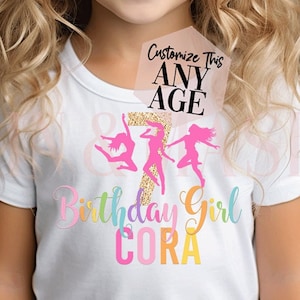 Jump Birthday Shirt, Glitter Girls Trampoline Birthday Shirt, Jump Shirt, Trampoline Party Shirt, Bounce Birthday Girl,Bounce House Birthday