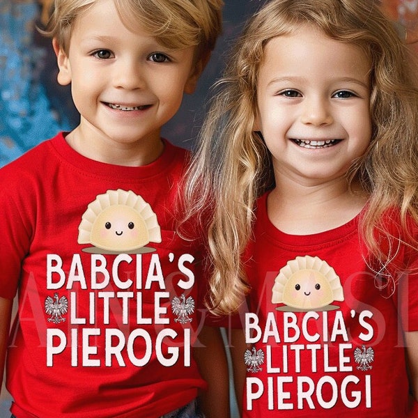 Kids Dyngus Day Shirt or Baby Bodysuit,Babcia Little Pierogi,Polish Pride,Polish Grandma,Poland Gift Falcon,Boys Girls Infant Toddler