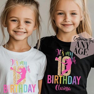 Rainbow Glitter Lacrosse Birthday Shirt Girl, Girls Lacrosse Birthday,Birthday Girl Shirt, Girls Lacrosse Shirt Custom 5 6 7 8 9 10 11 12 13