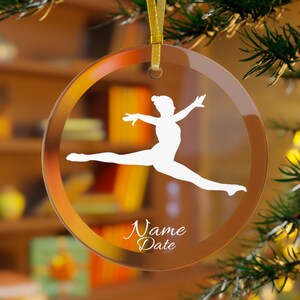 Girls Dance Ornament, Custom Dance Christmas Ornament, Dance Competition, Girls Dance Gift, Dance Daughter, Gifts for Dancers, Recital Gifts