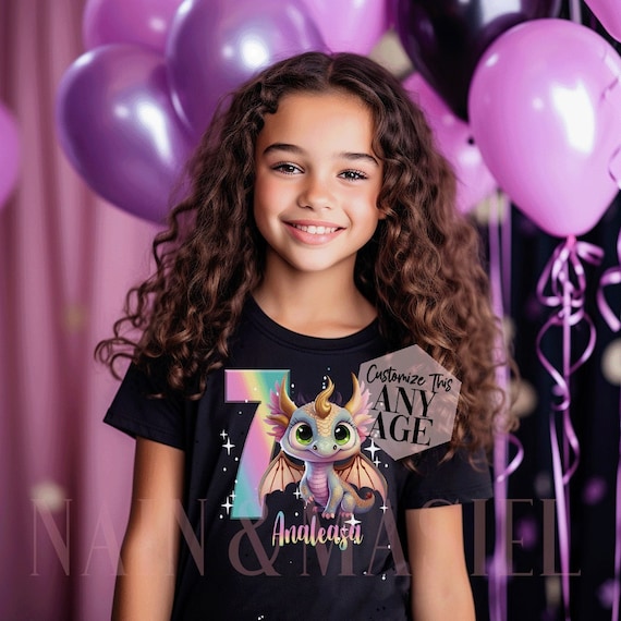7th Birthday Gift Dragon Shirt 7th Birthday Gift Dragon Shirt