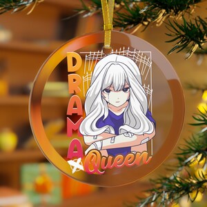 Drama Queen Ornament, Anime Ornament, Anime Gifts, Japanese Anime, Anime Christmas, Anime Girls, Anime Teen, Teen Ornament
