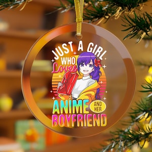 Décoration anime Just a Girl Who Loves Her Boyfriend, cadeaux anime, Noël anime, décoration de club d&#39;étudiantes, décoration d&#39;université, petite amie adolescente
