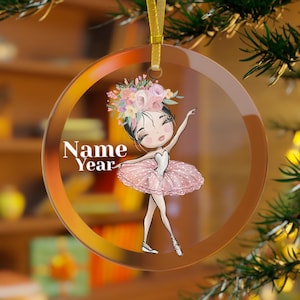 Mädchen Tanz Ornament, Tänzerin Weihnachten Ornament, Tanz Geschenke, Tanz Tochter, Ballett Ornament, Tanz Mutter, Tanzlehrer, Tanz Recital Geschenk
