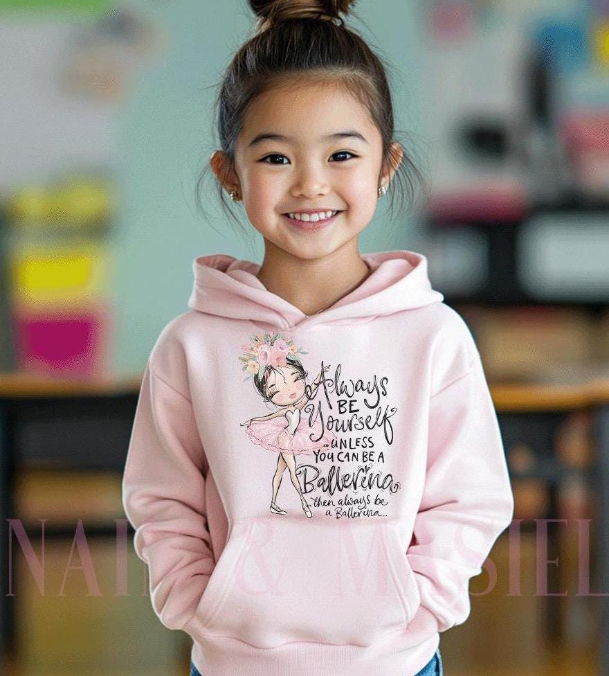 Felpa Con Cappuccio Personalizzata Per Bambina Varsany - Smiley Stars, Morbida, Con Tasca, Taglia 9-10 Anni, Nero