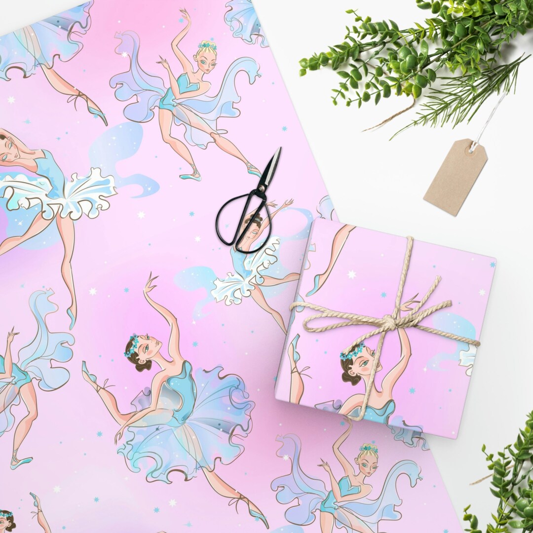Ballerina Wrapping Paper
 Ballerina Wrapping Paper Ballet Wrapping Paper Dance Wrapping
