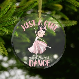 Ballerina-Weihnachtsverzierung, Tänzerin Geschenke, Ballerina-Geschenk, tanzende Verzierung, Ballett-Verzierung, nur ein Mädchen, das Tanzgeschenk, Ballettgeschenk liebt