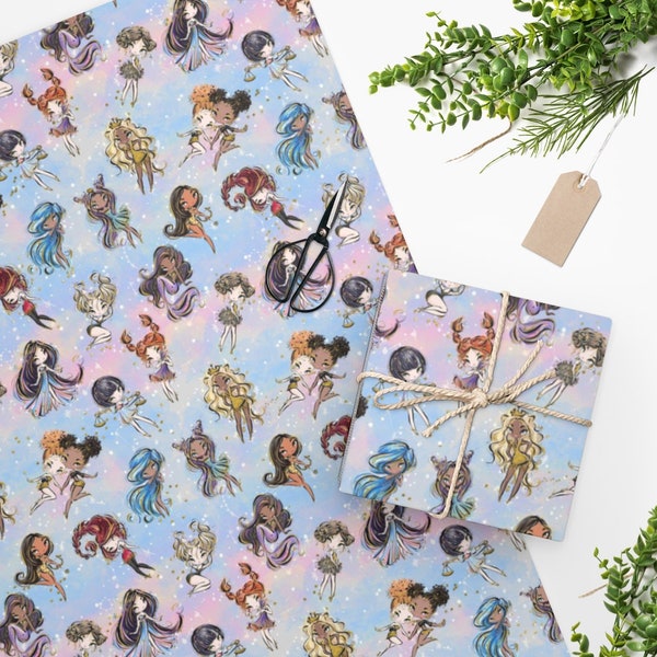 Astrology Wrapping Paper Etsy