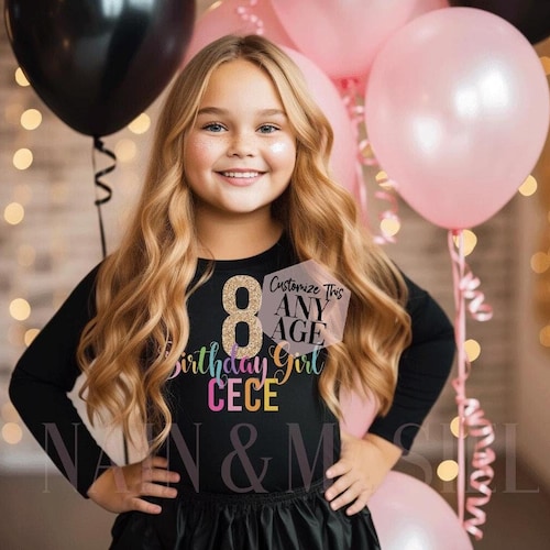 Arshiner Ragazza T-Shirts Pizzo Manicotti Bambini Estate Manica Corta Camicetta Di Cotone Carino Moda Stampa Scuola Camicia Collo Rotondo Sport Casual Maglietta Per Girls 6-7 Anni Rosa - Foto 14