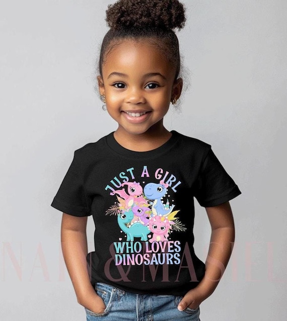 Girls Like Dinosaurs Girly Dinosaur Paleontologist T-Shirt Girls Like Dinosaurs Girly Dinosaur Paleontologist T-Shirt