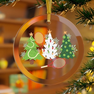 Tennis Christmas Tree Ornament, Tennis Ornament, Tennis Gift,  Tennis Coach Gifts, Tennis Daughter, Tennis Son, Tennis Team Gifts