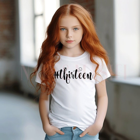 Cute Thirteenth 13 Years Old Birthday Party 13th Soccer Tee Cute Thirteenth 13 Years Old Birthday Party 13th Soccer Tee