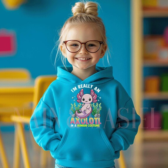 Pull à Capuche Garçon The Doodle Boy - Blanc - Taille 7-8 Ans - Avec Motif "You Are Not Alone"