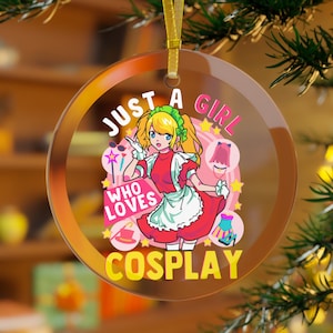 Cosplay Ornament, Cosplay Gift, Anime Ornament, Anime Gifts, Japanese Anime, Anime Christmas, Anime Girls, Anime Teen, Teen Ornament