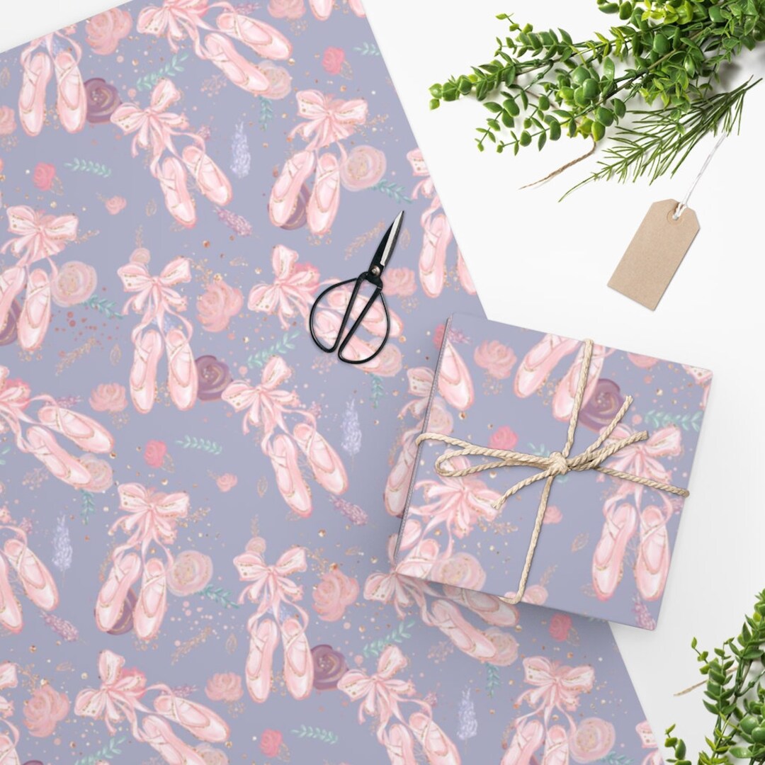 Ballerina Wrapping Paper
 Ballerina Wrapping Paper Ballet Gift Wrap Ballet Birthday Party