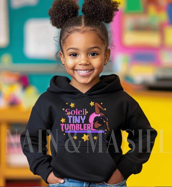 Black Girl Gymnastics Hoodie, Tiny Tumbler,toddler Girl Gymnastics  Gift,gymnastics Outfit, Tumble,pullover Hoodie Sweatshirt Melanin Gymnast -  Etsy
