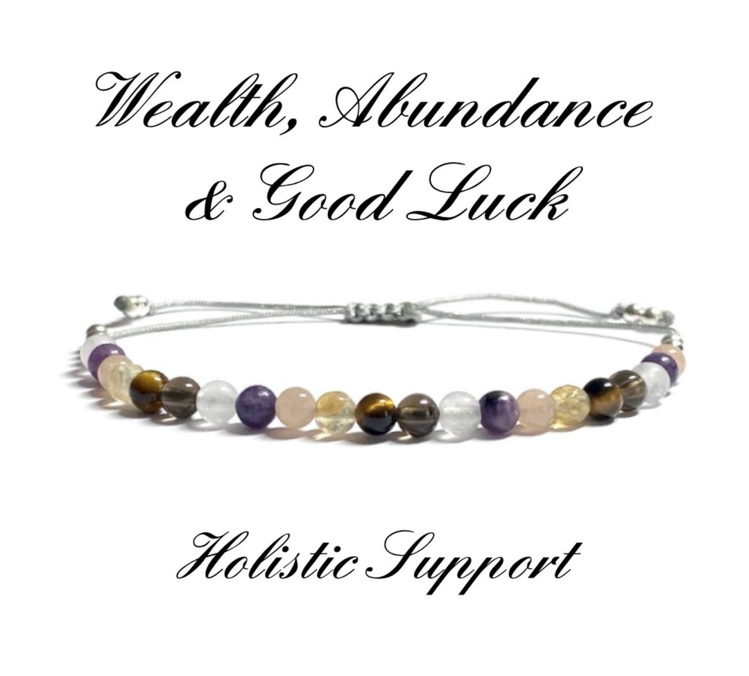 Karma Gems Sterling Silver Wealth Abundance & Good Luck Reiki Etsy UK