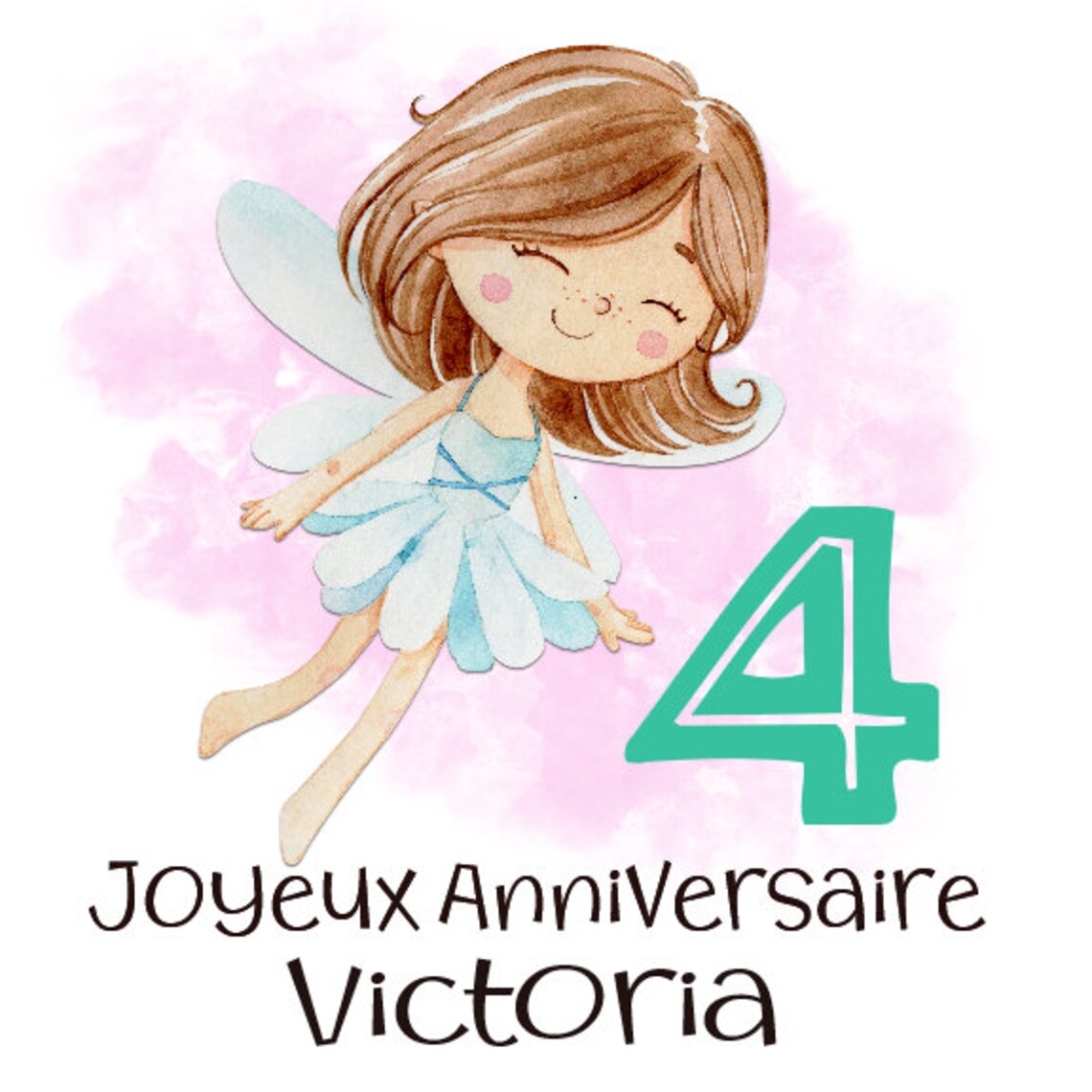 Carte anniversaire birthday card anniversaire f e fairy Etsy Carte anniversaire birthday card anniversaire f e fairy Etsy