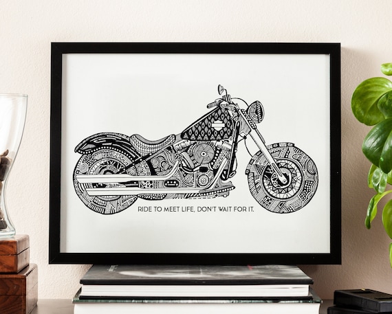 Personalised harley sales davidson gifts