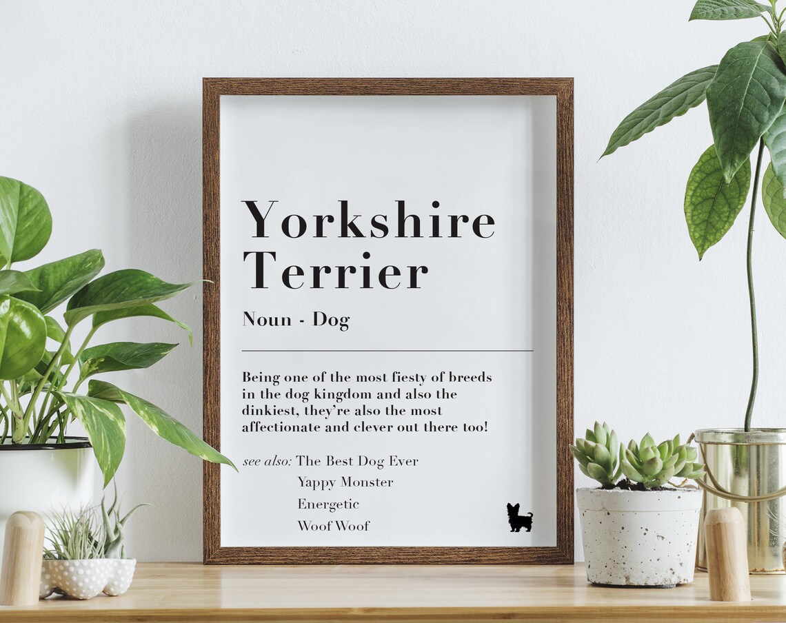 Golden Retriever Dictionary Print Funny Quote Art Labrador Etsy