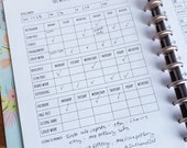 Weekly Social Media Tracker: Vintage Seller Planner (Digital Download)