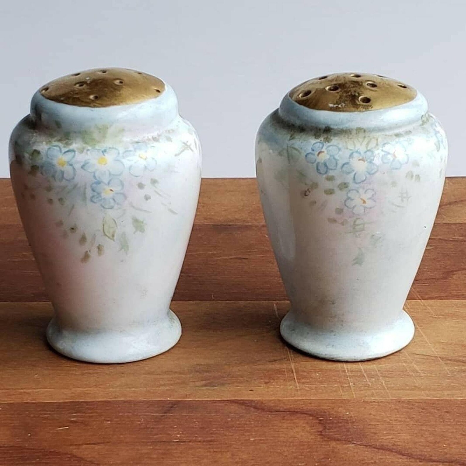 Noritake Salt And Pepper Shakers