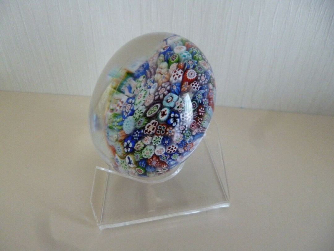12 Paperweight Display Stands Clear Acrylic Etsy