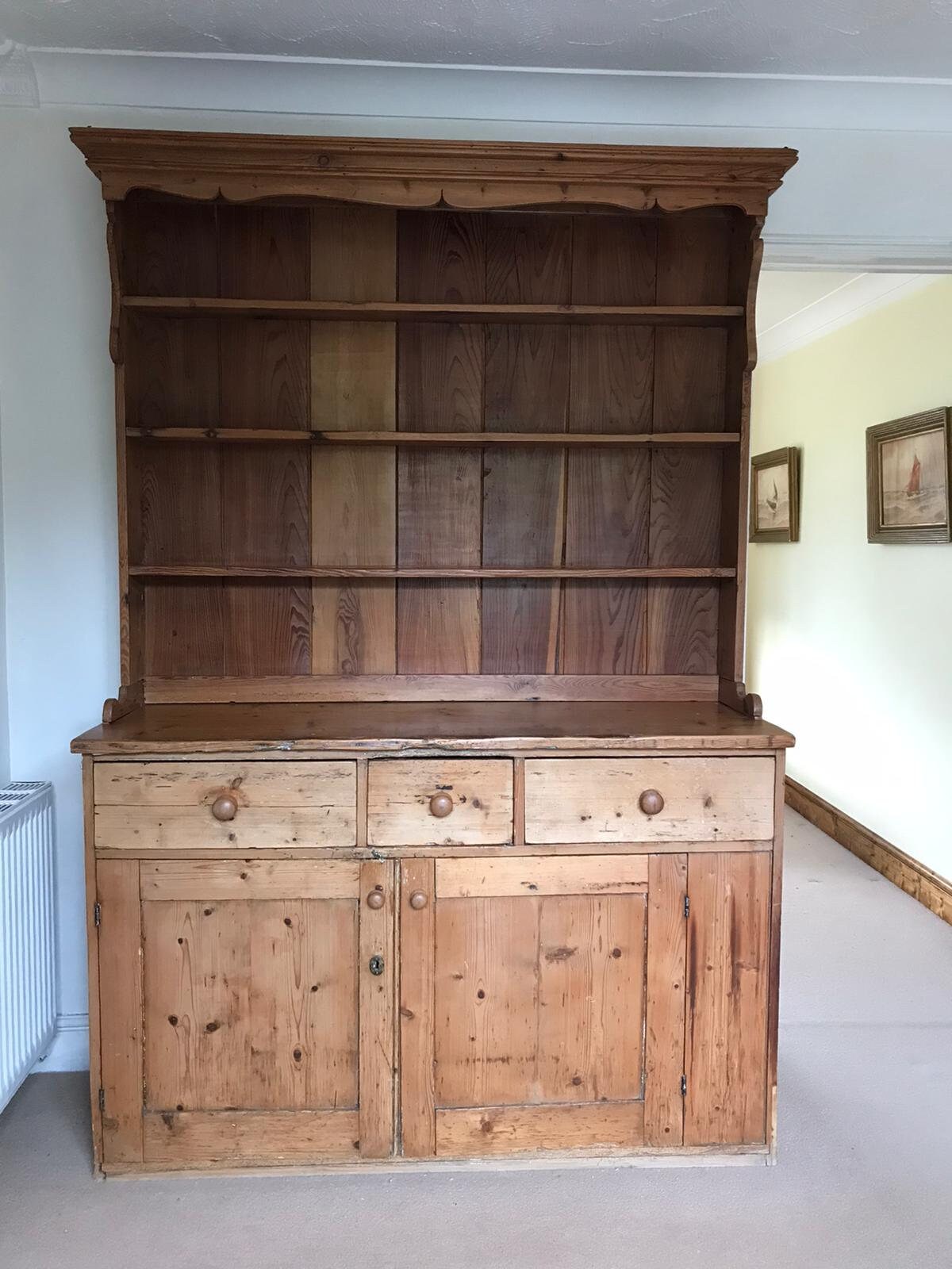 Antique Pine Dresser Etsy UK