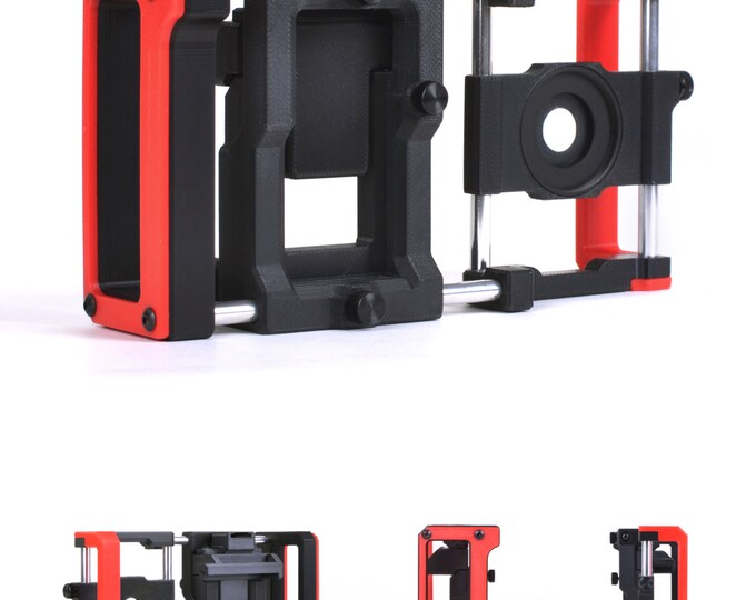 Universal Lens Adapter and Rig System for Most Camera Phones. Attach